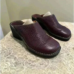 Born Leather Clogs